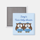 Zwillingskeule Magnet (Vorderseite/Rückseite)