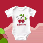 Zwillingskirsche Baby Strampler