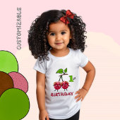 Zwillingskirsche Baby T-shirt