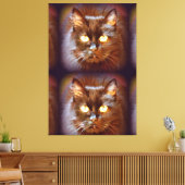 Zwillingskittycat Leinwanddruck (Insitu (Wohnzimmer))