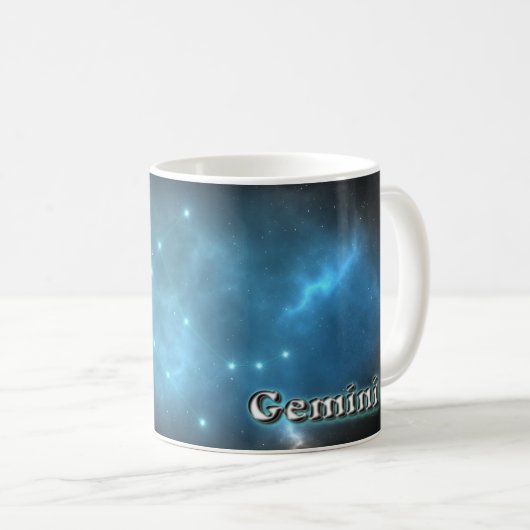 Zwillingskonstellation Kaffeetasse (VorderseiteRechts)