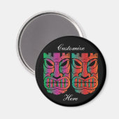 Zwillingskulptur Thunder_Cove Magnet (Vorderseite/Rückseite)