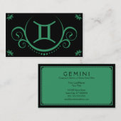 Zwillingskultiviertheiten Visitenkarte (Vorne/Hinten)