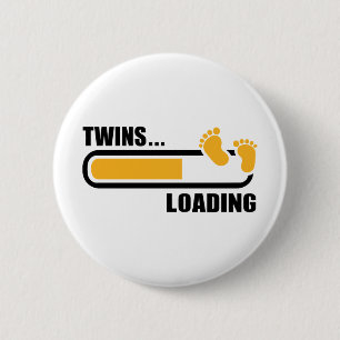 Zwillingsladen Button