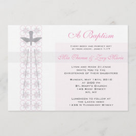 Zwillingsmädchen - Einladung