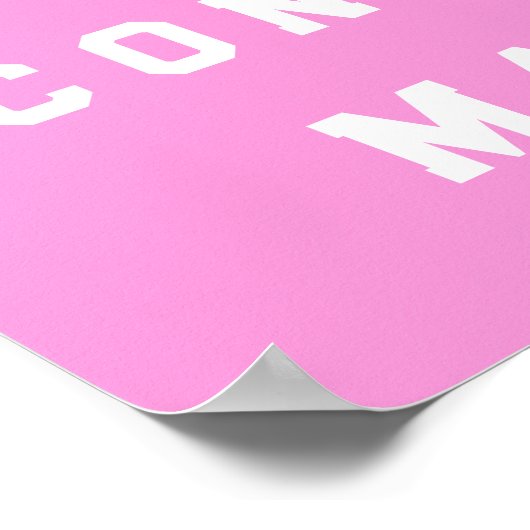 Zwillingsmädchen-Glückwunsch Poster (Ecke)