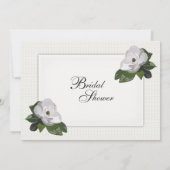 Zwillingsmagnolien Einladung (Rückseite)