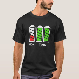 Zwillingsmutter Mutter von 2 Zwillingen, die Zwill T-Shirt