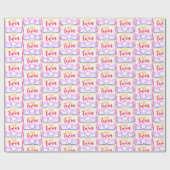 Zwillingspackpapier für die Mama Geschenkpapier (Flach)