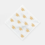 Zwillingspartei Serviette (Ecke)