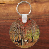 Zwillingspferde Schlüsselanhänger (Vorderseite)