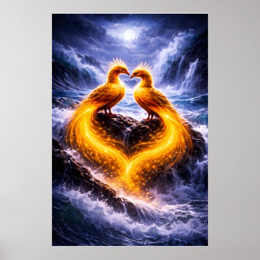 Zwillingspfönixe des ewigen Lichts Poster (Vorne)