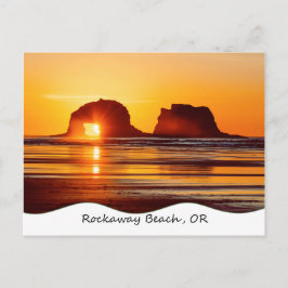 Zwillingsrocks Sunset Postkarte