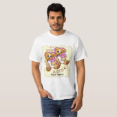 Zwillingsschwester-Bären T-Shirt (Vorne ganz)