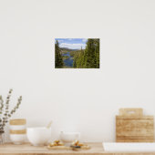 Zwillingsseen in Mammoth Poster (Küche)