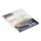 Zwillingssonnenwelt Notizblock (angewinkelt)