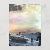 Zwillingssonnenwelt Postkarte (Vorderseite)