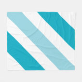 Zwillingsstreifen Fleecedecke (Vorderseite (Horizontal))