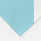 Zwillingsstreifen Fleecedecke (Ecke)