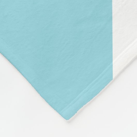 Zwillingsstreifen Fleecedecke (Ecke)