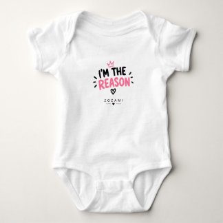 Zwillingsteam – Ich bin der Grund Baby Strampler