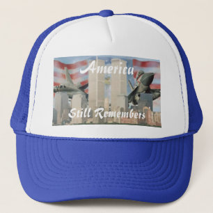 Zwillingstürme 9/11 Remembrance-Hut Truckerkappe