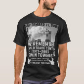 Zwillingstürme 9/11 T-Shirt (Vorderseite)