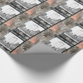 Zwillingstürme Geschenkpapier (Ecke)