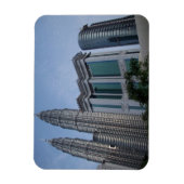 Zwillingstürme Kuala Lumpur flexible Magnete (Vertikal)