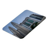 Zwillingstürme Kuala Lumpur flexible Magnete (Linke Seite)