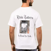 Zwillingstürme T-Shirt (Rückseite)