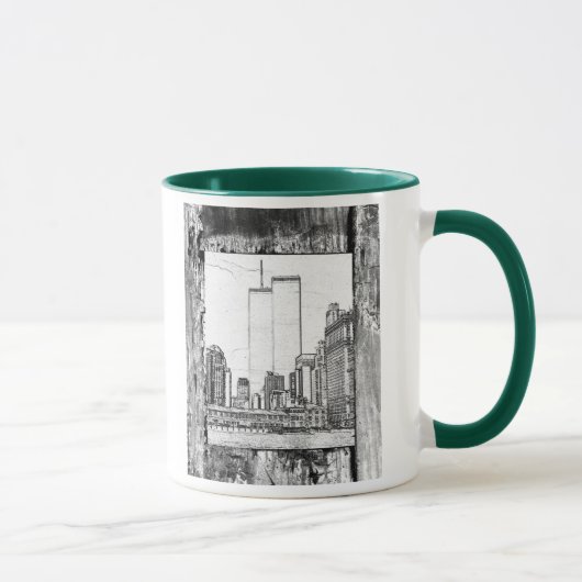 Zwillingstürme Tasse (Rechts)