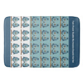 Zwillingsvögel Badematte (Vorderseite)