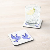 Zwillingsvögel Harmonischer Untersetzer (Rechte Seite)