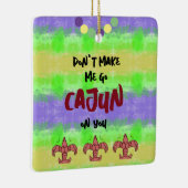 Zwing mich nicht, dich zu bezaubern keramikornament (Rechts)