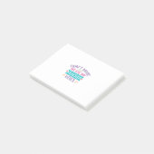 Zwing mich nicht, die Stimme meines Lehrers zu ben Post-it Klebezettel (angewinkelt)