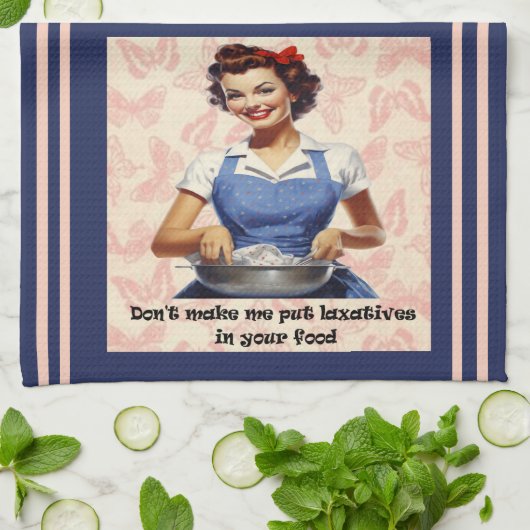 Zwing mich nicht, Laxative in dein Küchentuch zu s (Gefaltet)