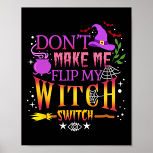 Zwing mich nicht, mein HexenschalterHalloween Dreh Poster