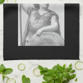 Zwing mich nicht, meine Opernstimme Adult-Schürze Geschirrtuch (Gefaltet)