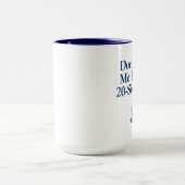 Zwing mich nicht, meinen 20-seitigen Die zu rollen Tasse (Zentrum)