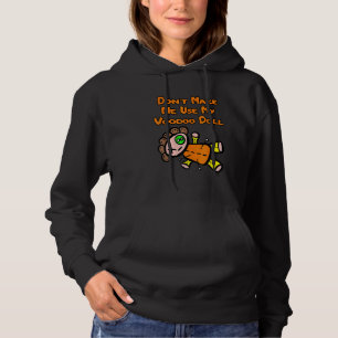 Zwing mich nicht, meinen Voodoo Doll Emo Goth Horr Hoodie