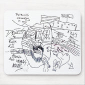 Zwingerkleidung Mousepad (Vorne)