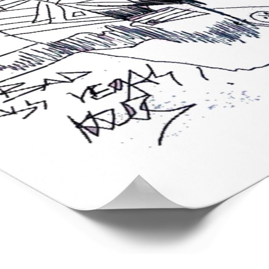 Zwingerkleidung Poster (Ecke)