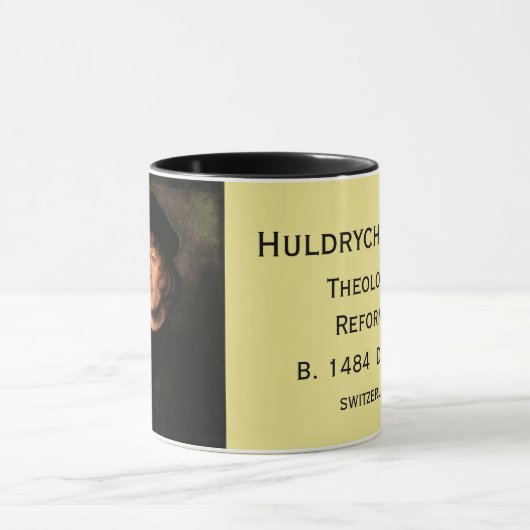 Zwingli Reformer u. Theologian-Tasse Tasse (Zentrum)