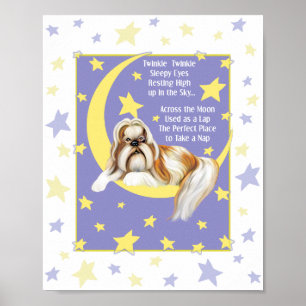 Zwinker Zwinker Shih Tzu Poster