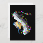 Zwinkern Zwinkern Kleiner Tit Einladung (Vorne/Hinten)