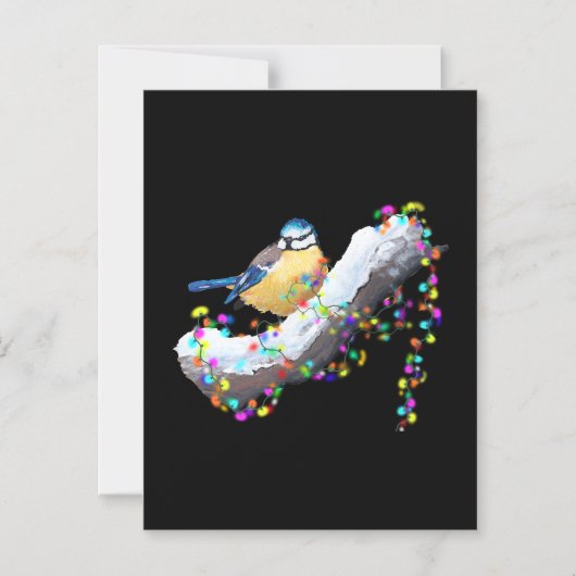 Zwinkern Zwinkern Kleiner Vogel Magneteinladung (Vorderseite)