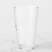 Zwinkernden Winterkatze Glas (Links)