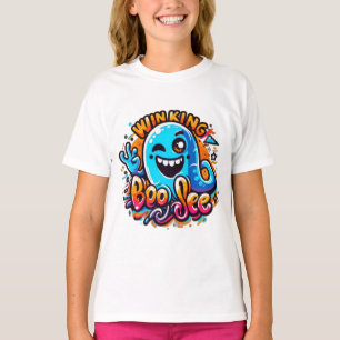 Zwinkerndes Boo Jee Gespenst T-Shirt