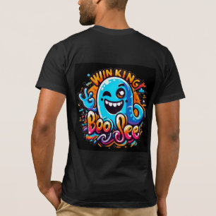 Zwinkerndes Boo Jee Gespenst T-Shirt